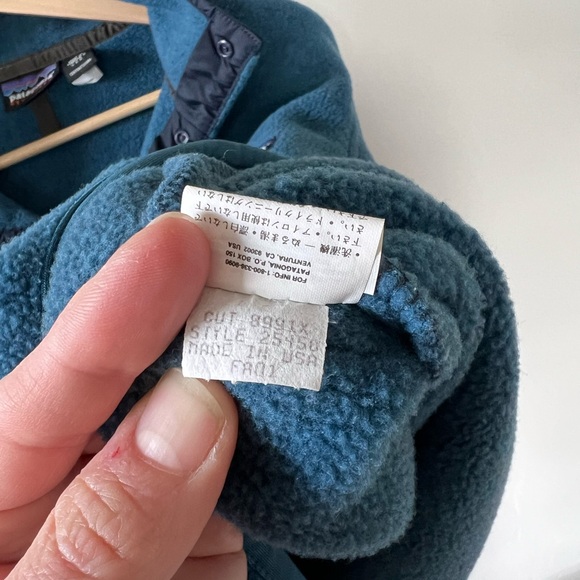 Vintage Patagonia Synchilla Snap T Pullover Y2K Made in USA - Picture 5 of 5